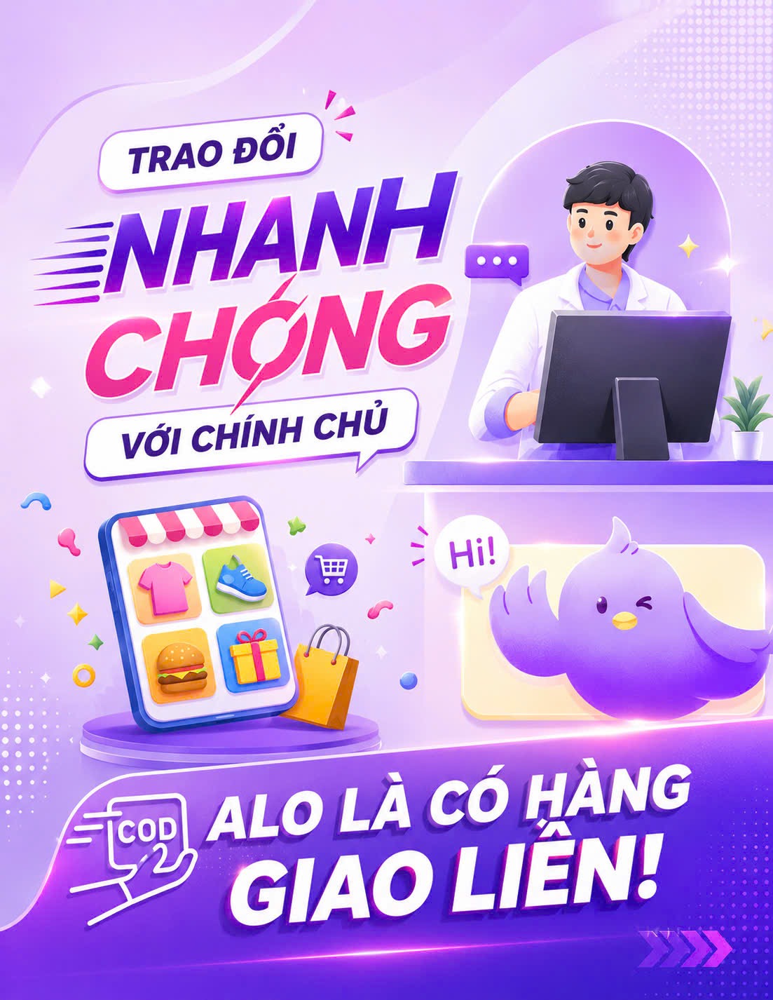 Trao đổi nhanh chóng với chính chủ trên KAMI
