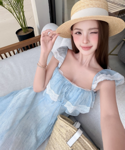 ĐẦM MAXI BÈO NGỰC