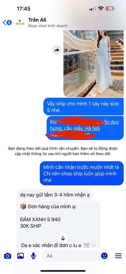 Pass đầm xanh Trân Ali – có Bill như mới - Ảnh 5