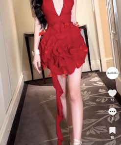 Alternative view of Pass đầm đỏ Glamdoll – iris dress size S