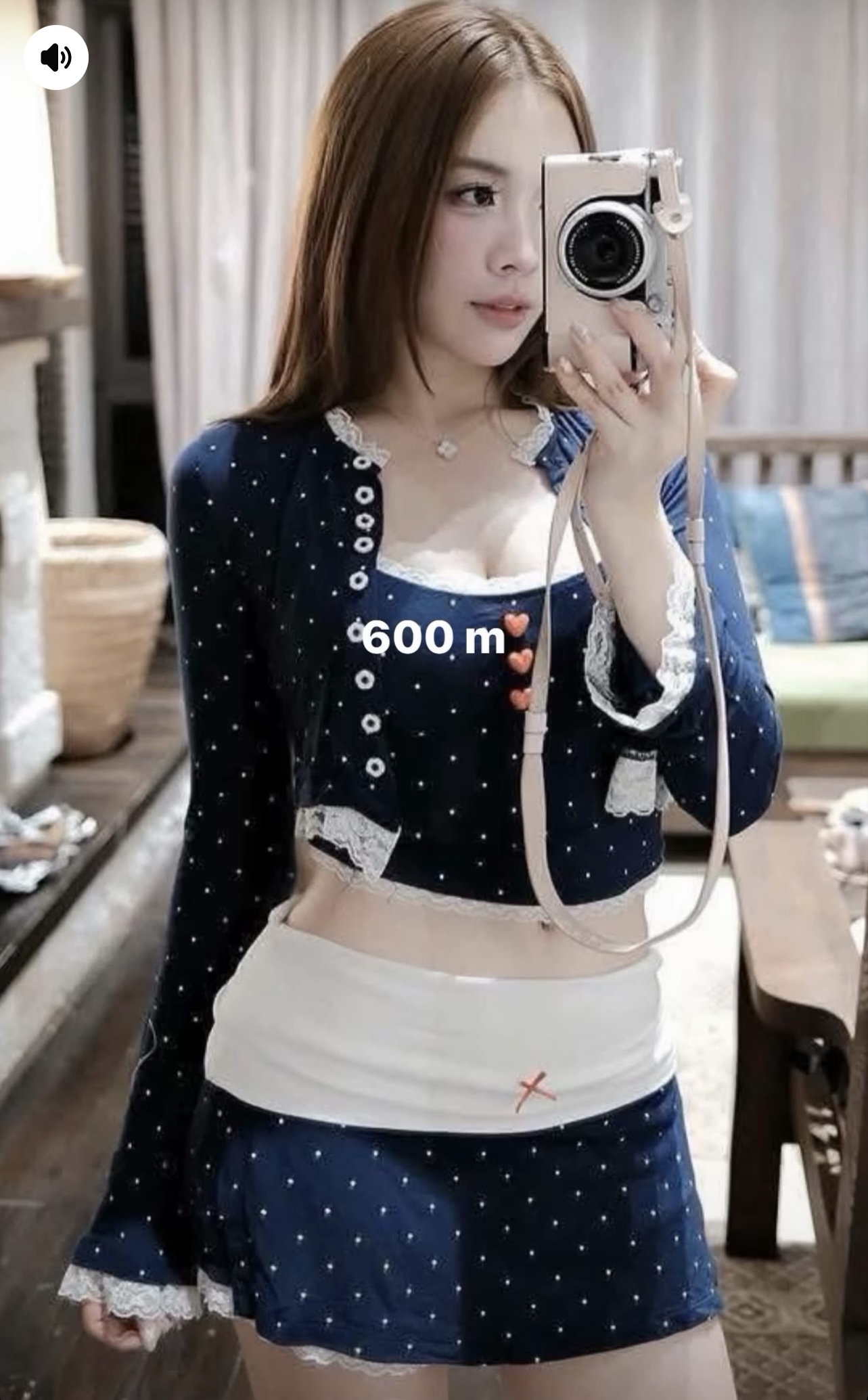 Pass full set thun 3 món So Dópe Club áo, khoác M + váy M – có ảnh thật - Ảnh 3