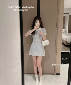 Alternative view of Pass đầm ARA ngắn tiểu thư - newtag nguyên hộp chưa mặc