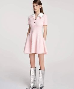 Pass đầm hồng basic Dear Jóse - có fix thêm