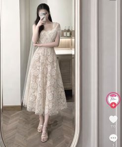 Pass đầm Khâu design new tag