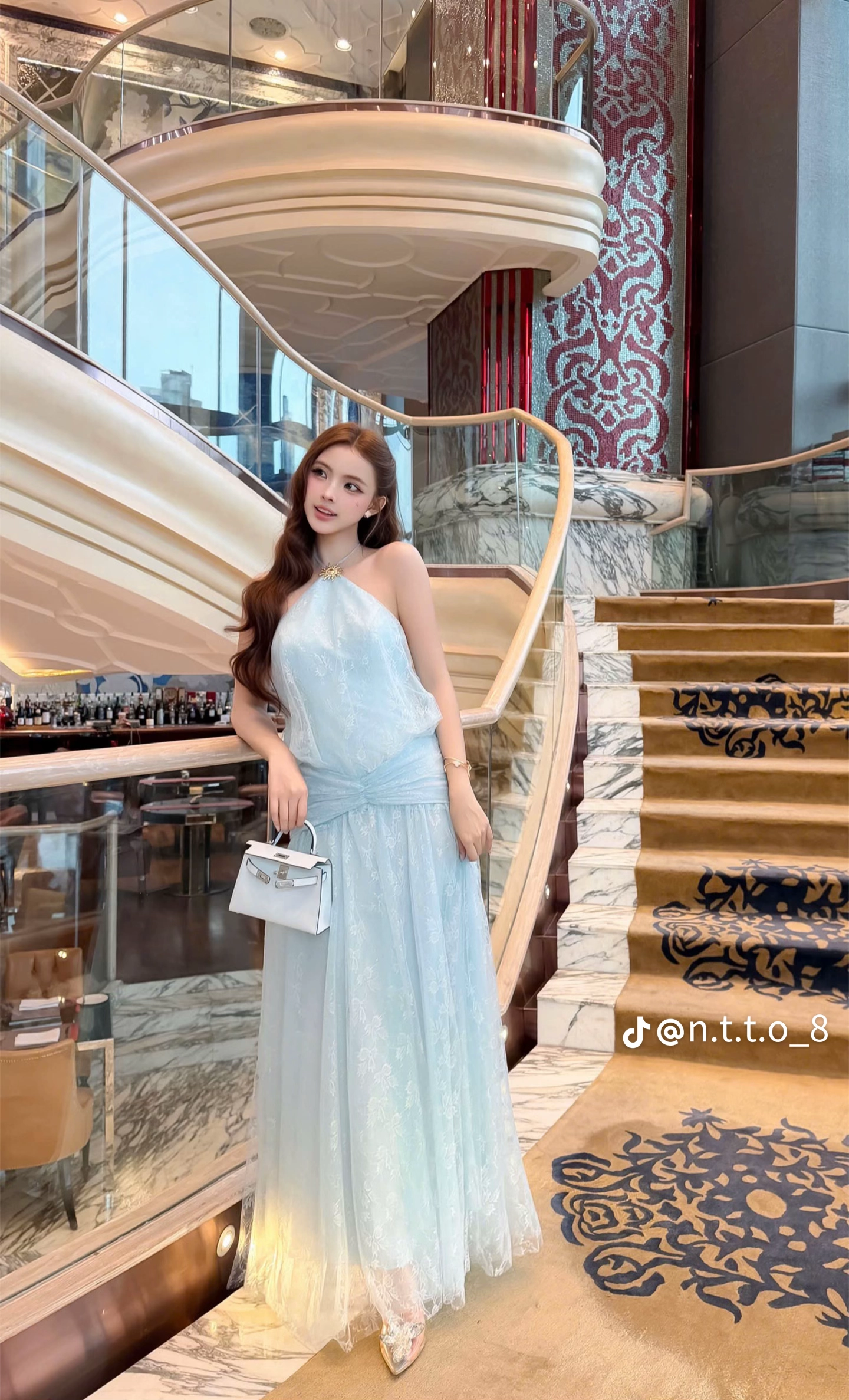 Pass đầm xanh Trân Ali – có Bill như mới - Ảnh 2