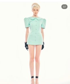 Pass đầm pony dress xanh ngọc - IBIBOSS