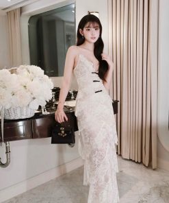 đầm ren chou size S