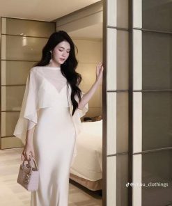 Đầm lụa Chou